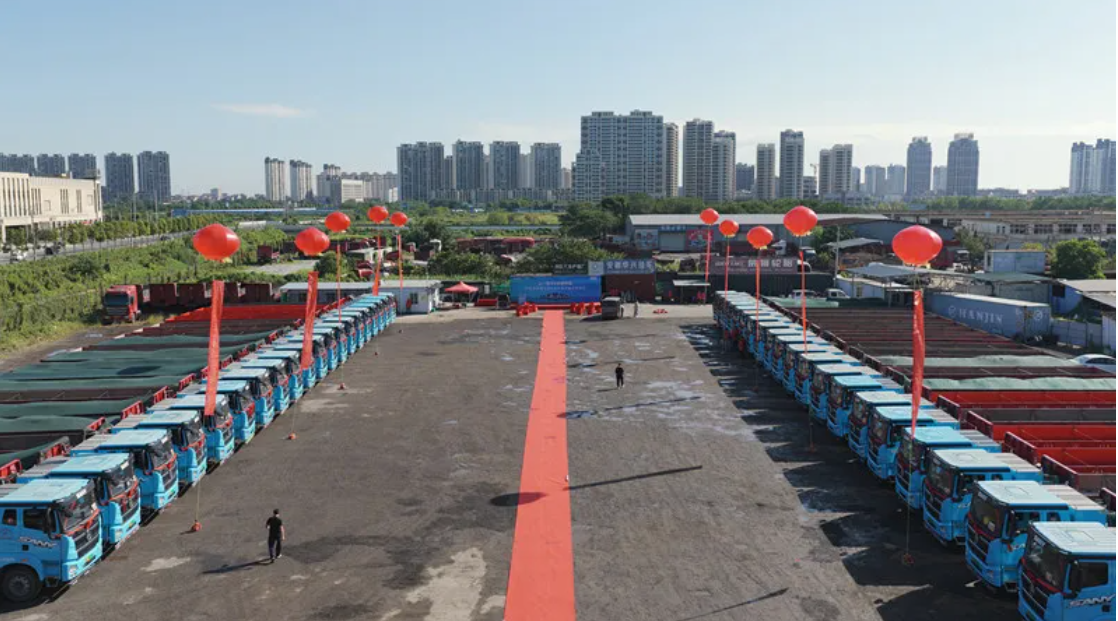 150臺(tái)！三一攜手卓新物流，江西綠色物流再提速7.png